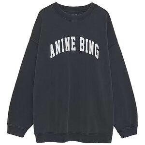 Anine Bing Tyler Sweatshirt - Washed Black XL